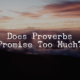 Proverbs Study 3:1-12